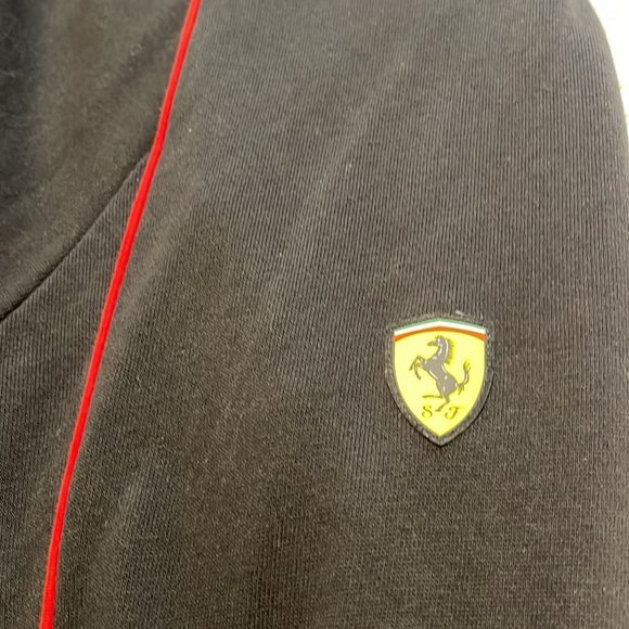 Black Ferrari Full Zip Sweater - Picture 4 of 6